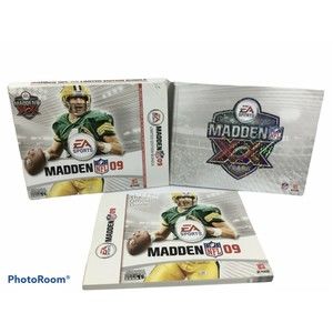 Madden 2009 NFL EA Sports Hardback/Guide Book Mojo Media Limited Edition Bundle